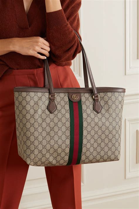 gucci cloth handbags|gucci shopping tote.